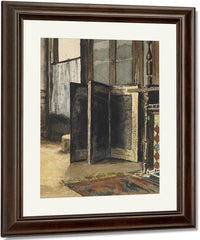 The Corner Of A Room 1892 By Maynard Dixon Fine Art Print