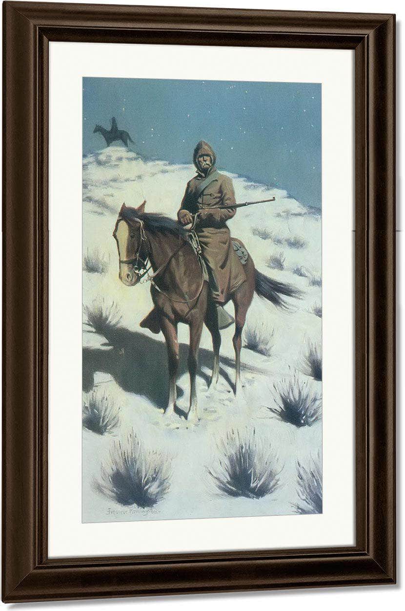 The Cossack Post (Cavalryman) By Frederic Remington Fine Art Print