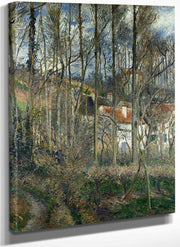 The Cote Des Boeufs At L Hermitage By Camille Pissarro Fine Art Print