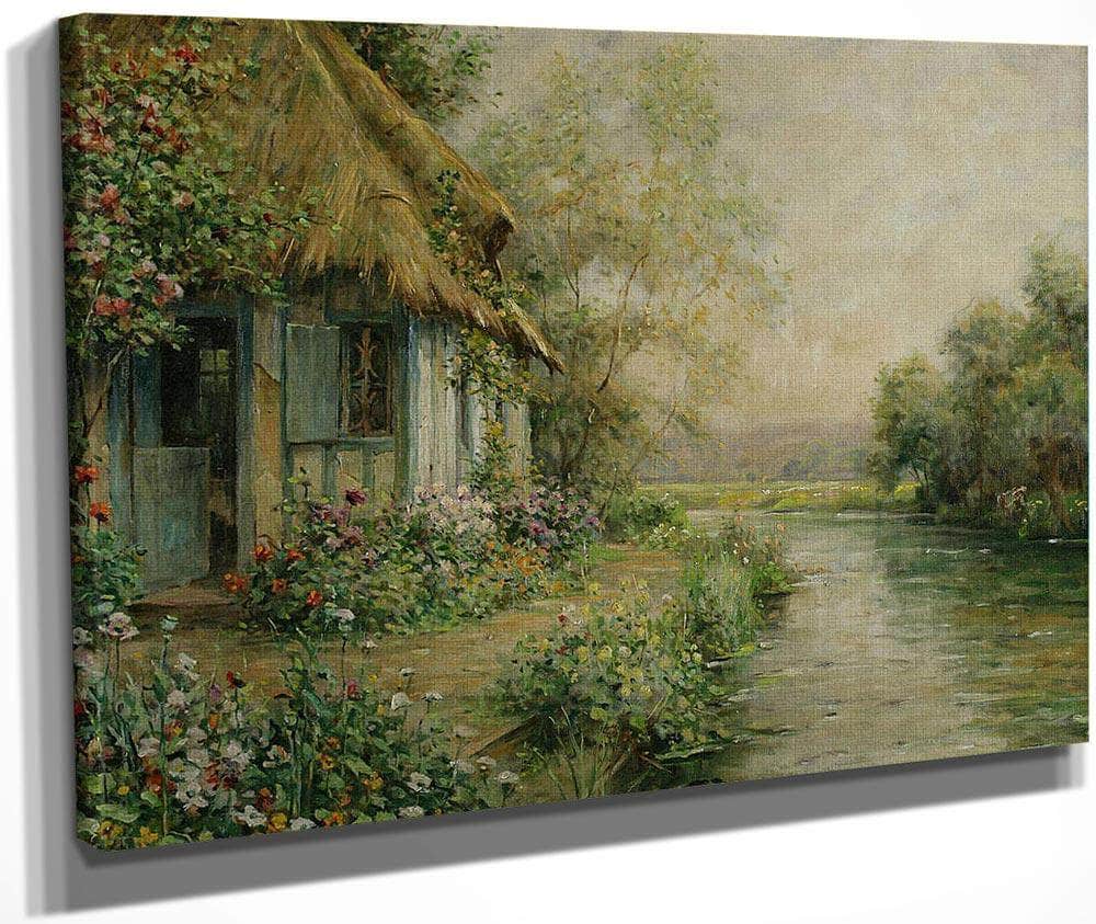 The Cottage At Beaumont By Louis Aston Knight Fine Art Print