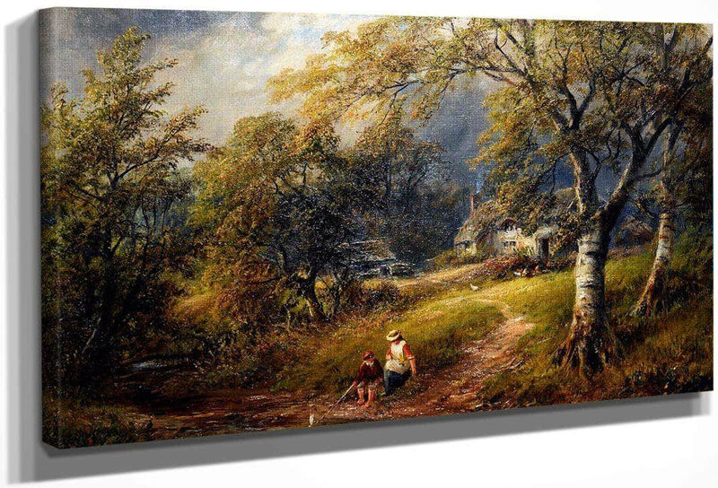 The Cottage By George Turner Fine Art Print