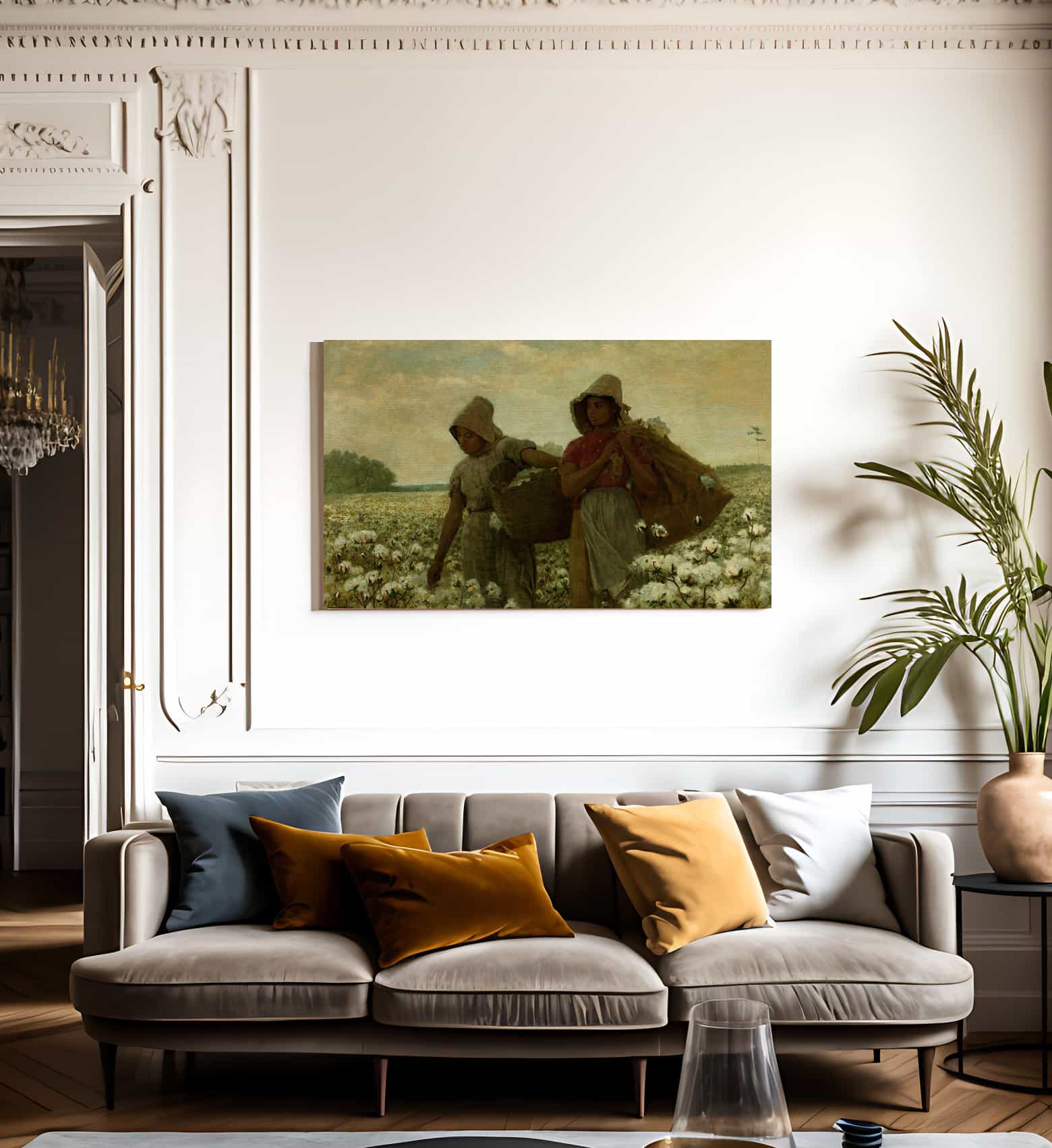 The Cotton Pickers By Winslow Homer Fine Art Print