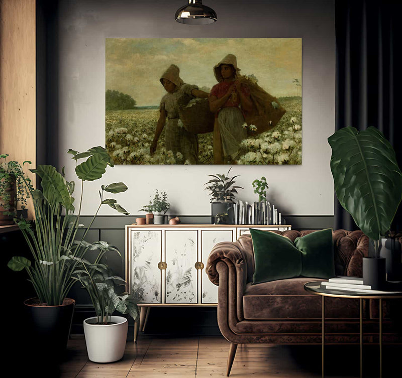 The Cotton Pickers By Winslow Homer Fine Art Print