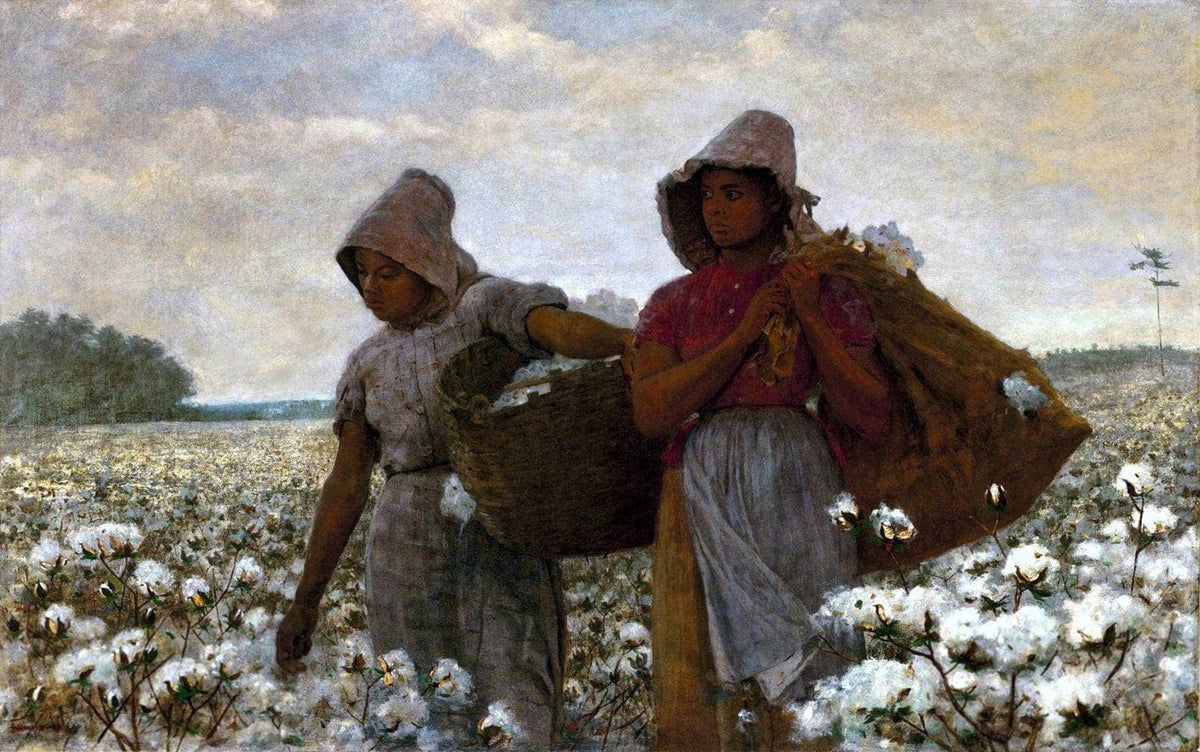 The Cotton Pickers Painting Winslow Homer Canvas Art Fine Art Print