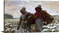 The Cotton Pickers Painting Winslow Homer Canvas Art Fine Art Print