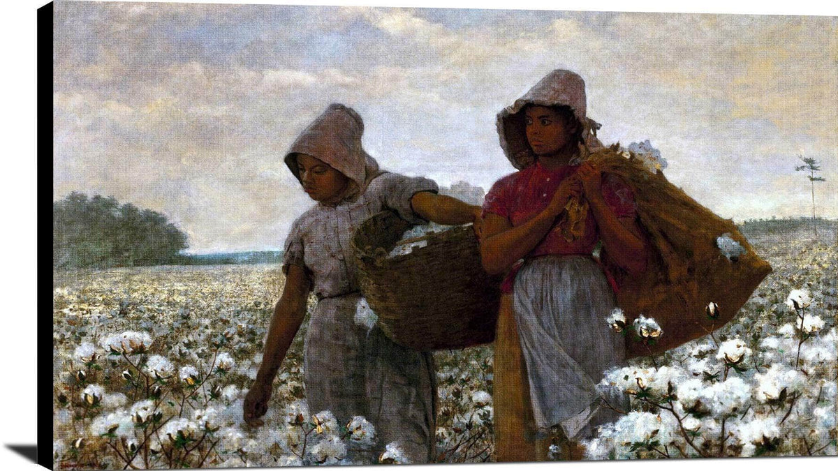 The Cotton Pickers Painting Winslow Homer Canvas Art Fine Art Print