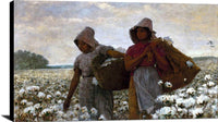 The Cotton Pickers Painting Winslow Homer Canvas Art Fine Art Print