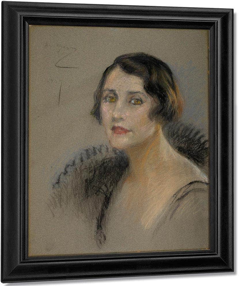 The Countess Carraciolo By Alice Pike Barney Fine Art Print