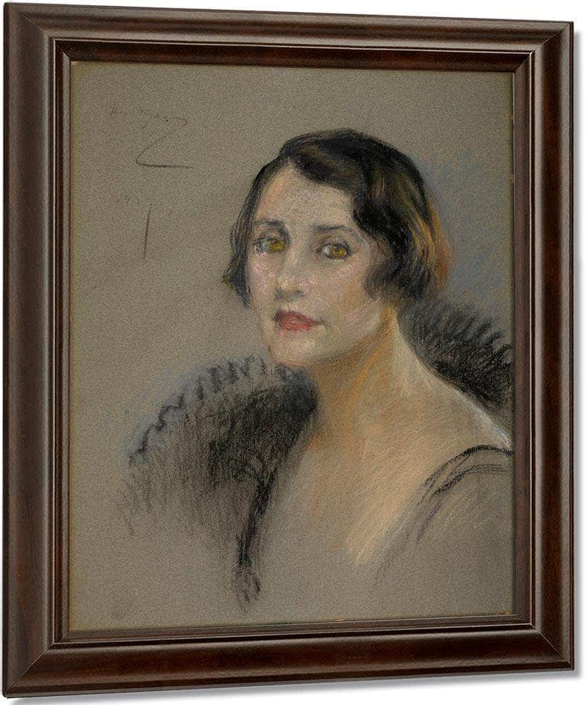 The Countess Carraciolo By Alice Pike Barney Fine Art Print