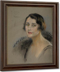 The Countess Carraciolo By Alice Pike Barney Fine Art Print