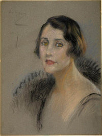 The Countess Carraciolo By Alice Pike Barney Fine Art Print