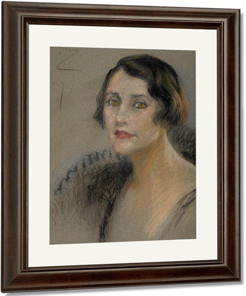 The Countess Carraciolo By Alice Pike Barney Fine Art Print