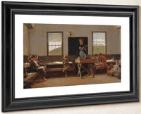 The Country School By Winslow Homer Fine Art Print