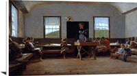 The Country School Painting Winslow Homer Canvas Art Fine Art Print