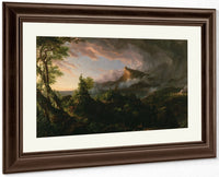 The Course Of Empire 1 The Savage State 1834 By Thomas Cole Fine Art Print