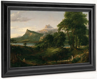 The Course Of Empire 2 The Pastoral State 1834 By Thomas Cole Fine Art Print