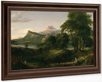 The Course Of Empire 2 The Pastoral State 1834 By Thomas Cole Fine Art Print