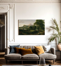 The Course Of Empire 2 The Pastoral State 1834 By Thomas Cole Fine Art Print