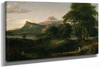 The Course Of Empire 2 The Pastoral State 1834 By Thomas Cole Fine Art Print
