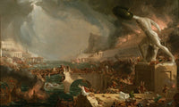 The Course Of Empire 4 Destruction 1836 By Thomas Cole Fine Art Print