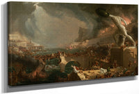The Course Of Empire 4 Destruction 1836 By Thomas Cole Fine Art Print