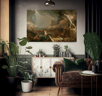 The Course Of Empire 4 Destruction 1836 By Thomas Cole Fine Art Print