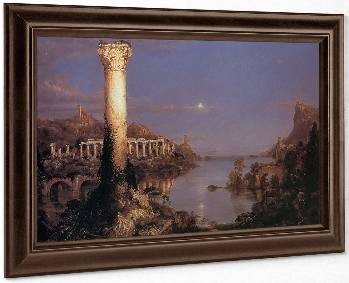 The Course Of Empire Desolation By Thomas Cole Fine Art Print