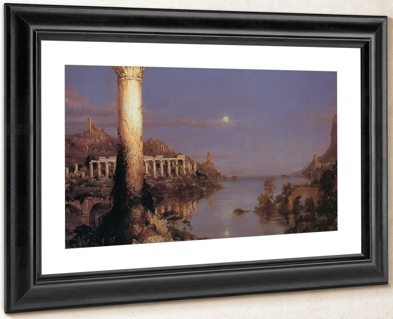 The Course Of Empire Desolation By Thomas Cole Fine Art Print