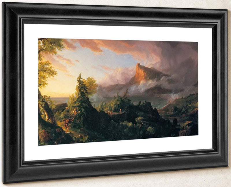 The Course Of Empire The Savage State By Thomas Cole Fine Art Print