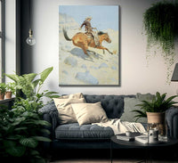 The Cow Boy By Frederic Remington Fine Art Print