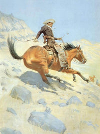 The Cow Boy By Frederic Remington Fine Art Print