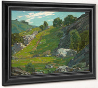 The Cow Trail By William Wendt Fine Art Print