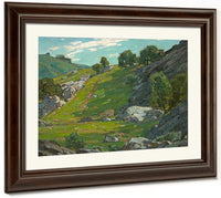 The Cow Trail By William Wendt Fine Art Print