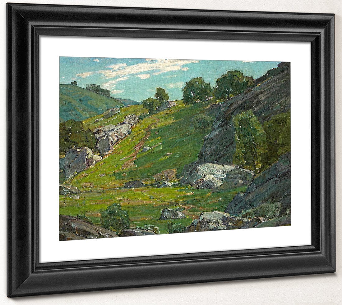 The Cow Trail By William Wendt Fine Art Print
