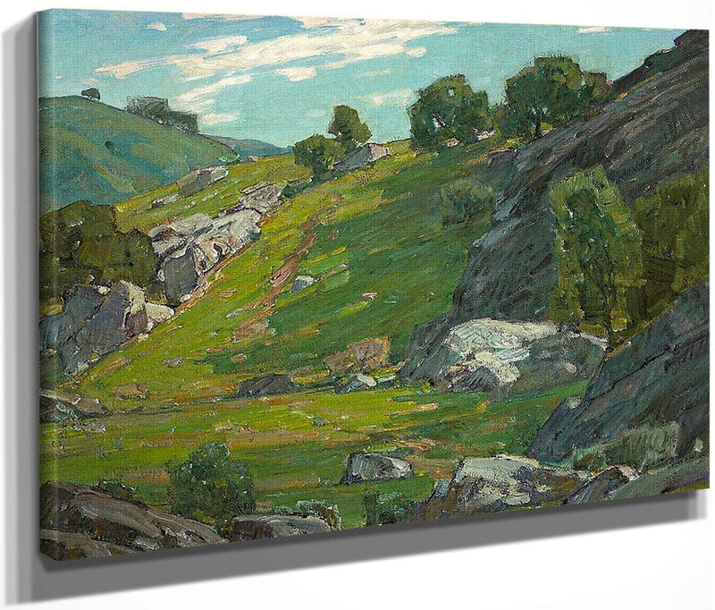 The Cow Trail By William Wendt Fine Art Print