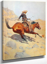 The Cowboy By Frederic Remington Fine Art Print