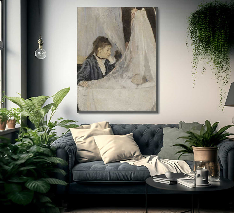The Cradle By Berthe Morisot Fine Art Print
