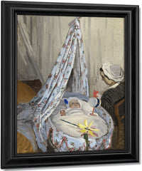 The Cradle  Camille With The Artist's Son Jean By Claude Monet Fine Art Print