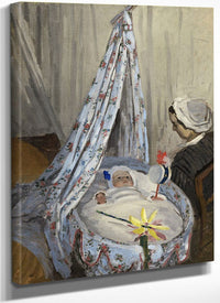 The Cradle  Camille With The Artist's Son Jean By Claude Monet Fine Art Print