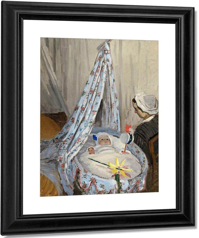 The Cradle Camille With The Artist S Son Jean Claude Monet Fine Art Print