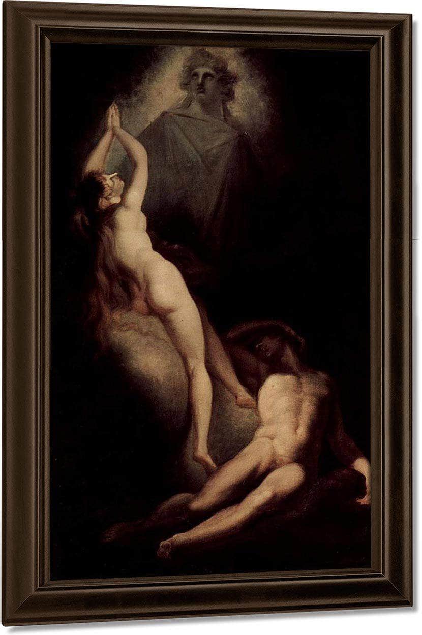 The Creation Of Eve By Henry Fuseli Fine Art Print