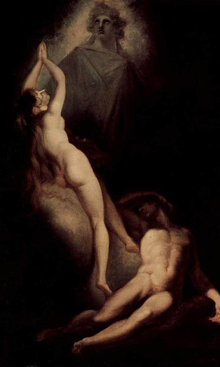 The Creation Of Eve By Henry Fuseli Fine Art Print