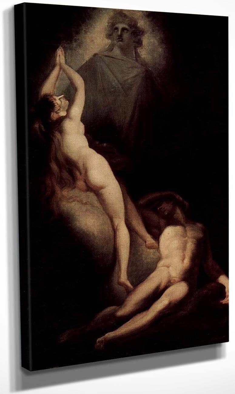 The Creation Of Eve By Henry Fuseli Fine Art Print