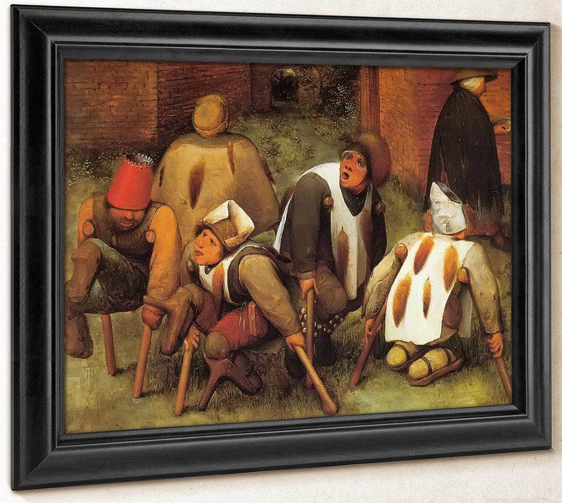 The Cripples 1568 By Pieter Bruegel Fine Art Print