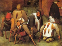 The Cripples 1568 By Pieter Bruegel Fine Art Print