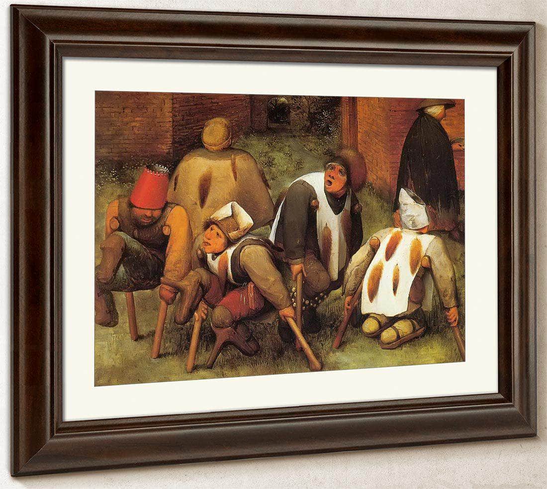 The Cripples 1568 By Pieter Bruegel Fine Art Print