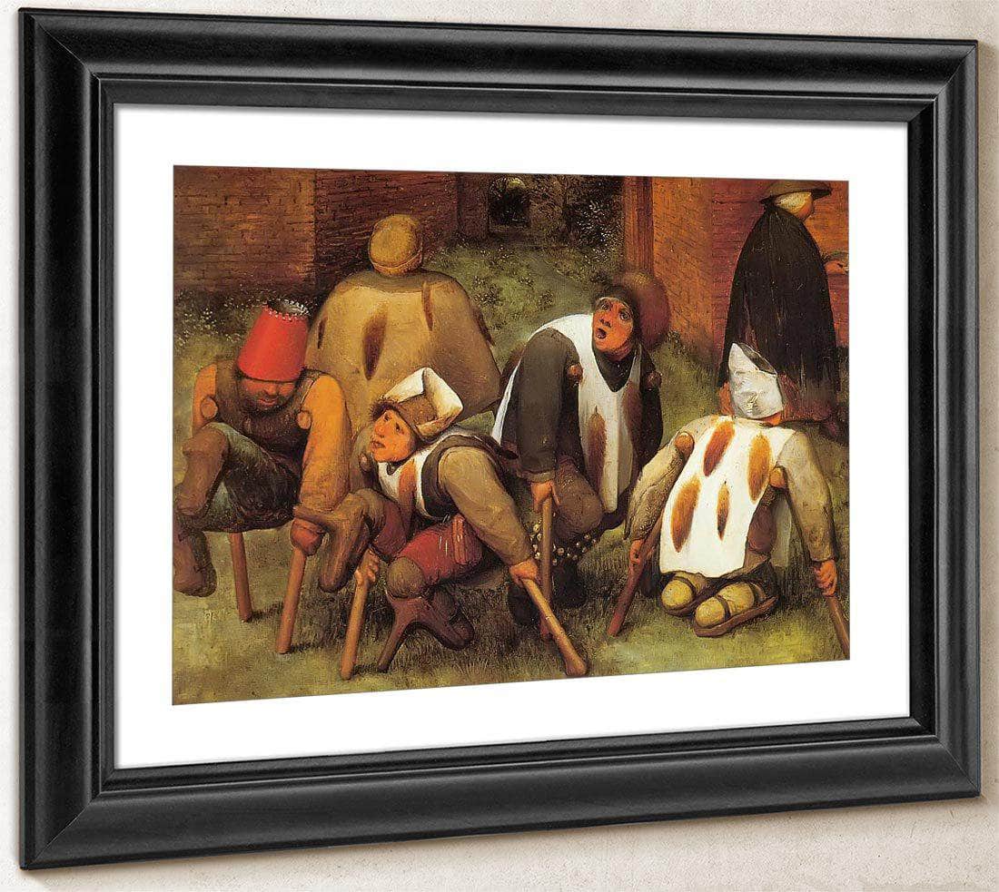 The Cripples 1568 By Pieter Bruegel Fine Art Print