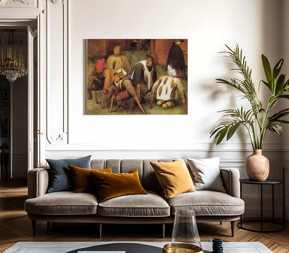 The Cripples 1568 By Pieter Bruegel Fine Art Print