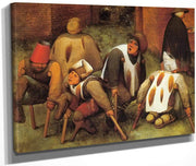 The Cripples 1568 By Pieter Bruegel Fine Art Print