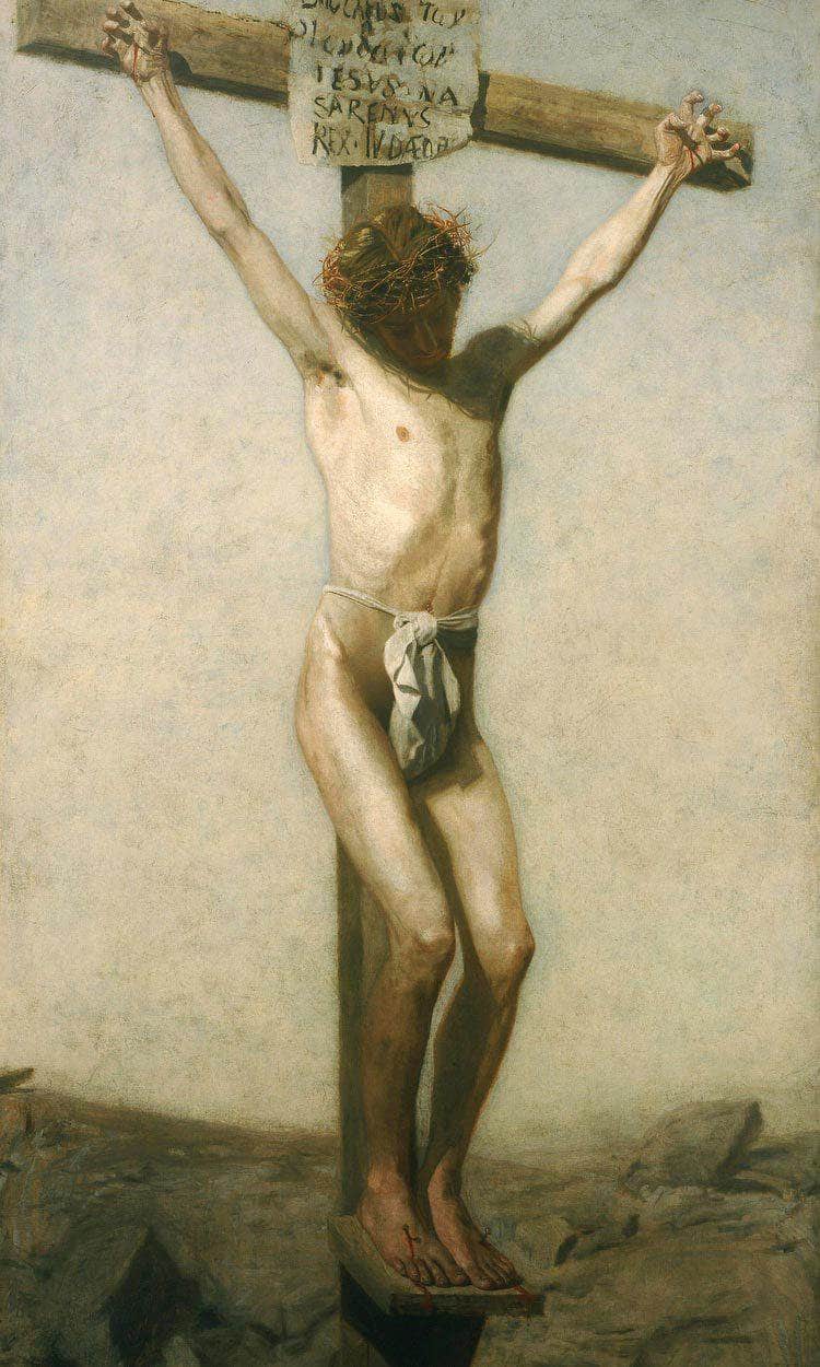 The Crucifixion By  Thomas Eakins Fine Art Print